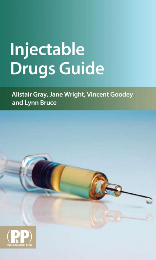 Injectable Drugs Guide Clinical Pharmacy Club